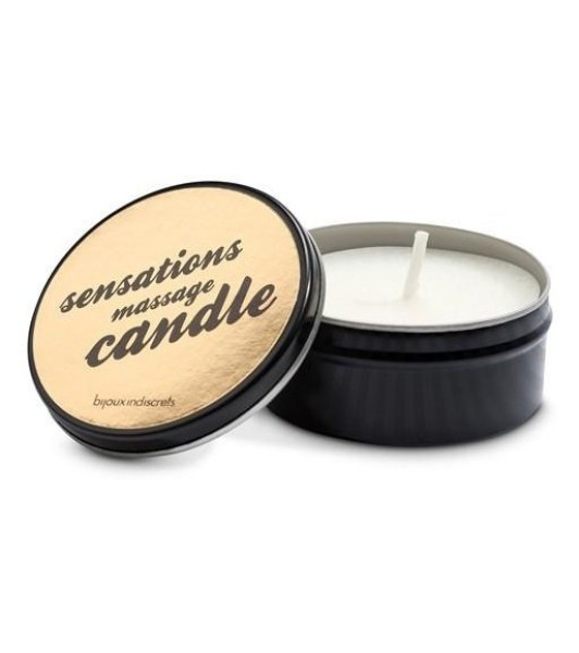 Bijoux Indiscrets Sensations rose and jasmine massage candle, 35 g - notaboo.es