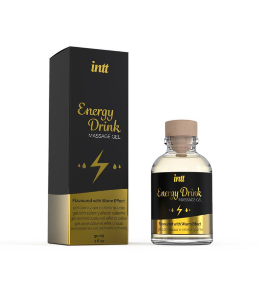 Gel de masaje Enerdy drink INTT, 30 ml - notaboo.es