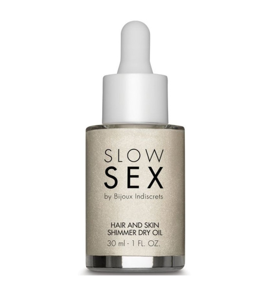 Hair and skin shimmer dry oil - SLOW SEX - 2 - notaboo.es