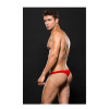 Envy-Tanga de Microfibra de Tiro Bajo con Cremallera M / L Rojo - 1 - notaboo.es
