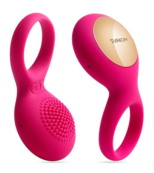 Эрекционное кольцо SVAKOM Tyler Plum Red - 1 - notaboo.es