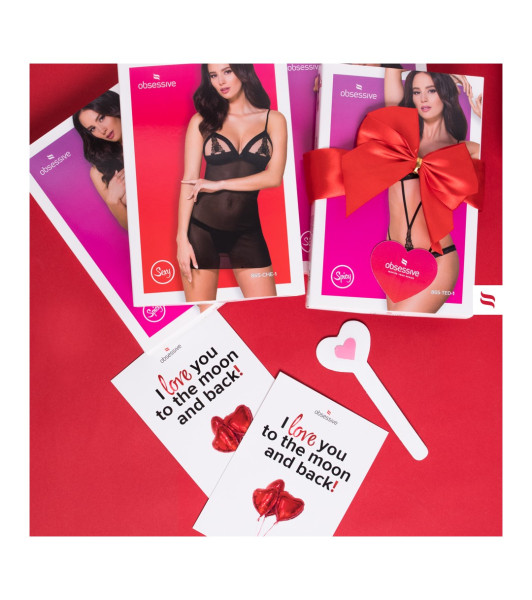 Bielizna-Leatheria koszulka i stringi czarna  S/M - 13 - notaboo.es