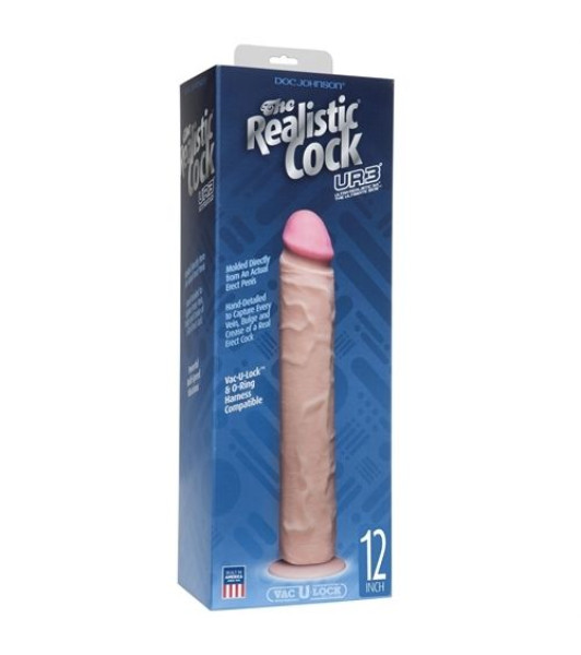 Big Dildo UltraSkyn Vac-U-Lock - 1 - notaboo.es