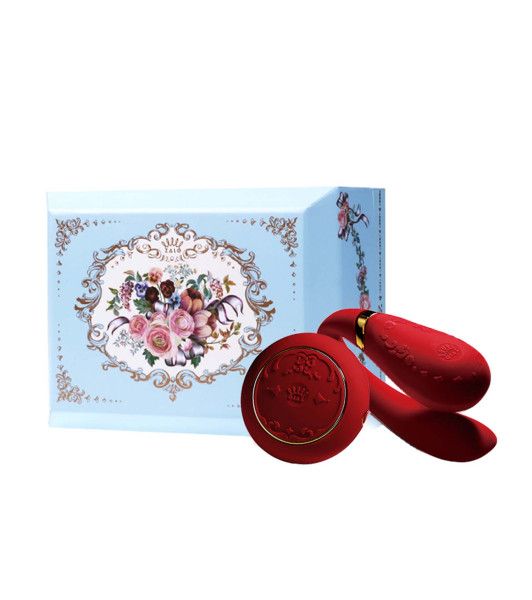 Вибратор для пар с пультом ZALO Fanfan Set, красный - 9 - notaboo.es