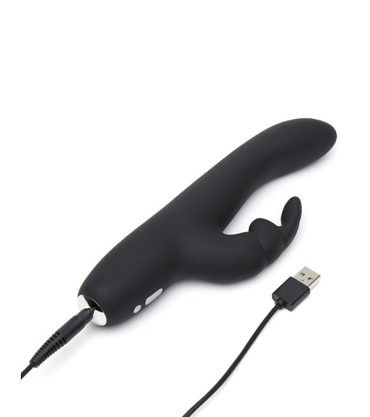 Cincuenta sombras de Grey Greedy Girl Vibrador de conejo delgado recargable - 6 - notaboo.es