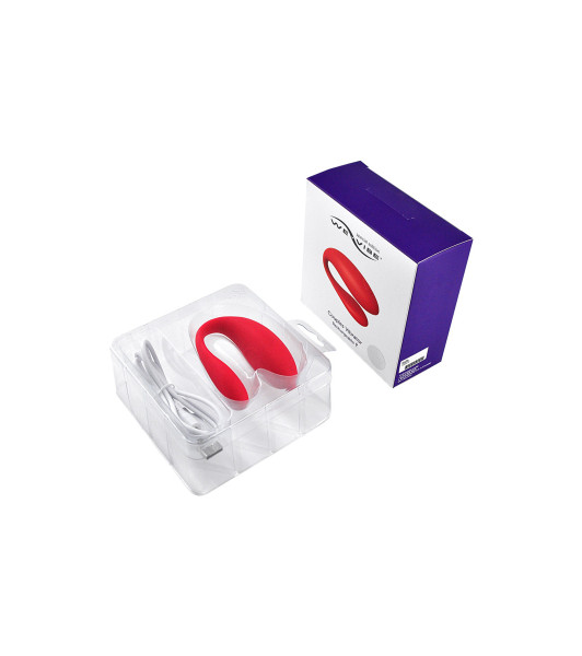 Вибратор для пар We-vibe, красный, 7.5 х 3.8 см - 4 - notaboo.es