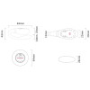 Вибратор для пар с пультом ZALO Fanfan Set, красный - 2 - notaboo.es