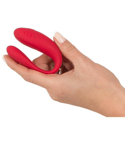 Вибратор для пар We-vibe, красный, 7.5 х 3.8 см - 3 - notaboo.es
