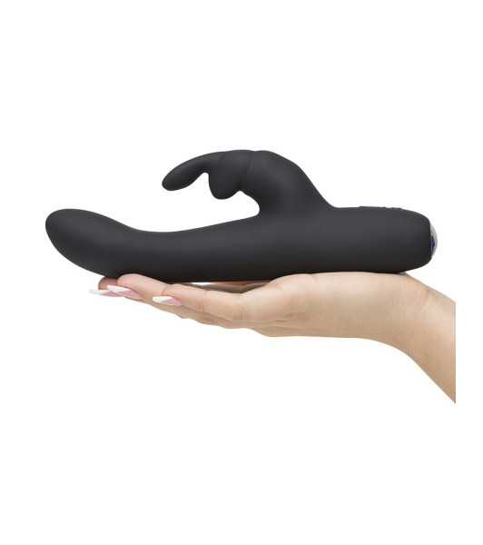 Cincuenta sombras de Grey Greedy Girl Vibrador de conejo delgado recargable - 5 - notaboo.es