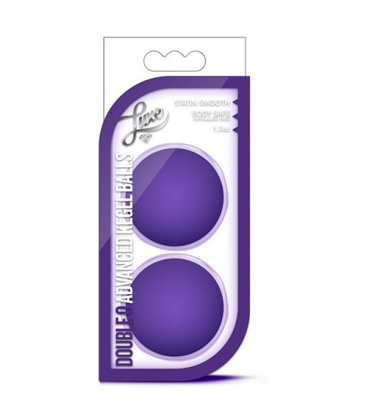 LUXE DOUBLE O KEGELBALLS 40GRAMS PURPLE - 1 - notaboo.es