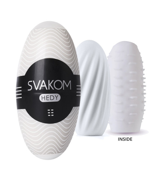 Мастурбатор Svakom Hedy, белый - 4 - notaboo.es