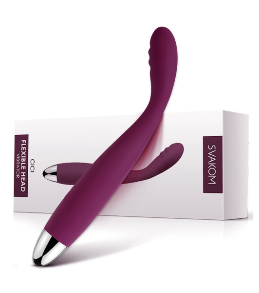 Вибратор для зоны G Svakom Cici Violet c гнущейся головкой - 3 - notaboo.es