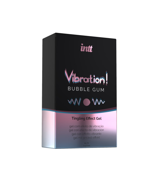 Chicle vibrador INTT, 15 ml - 1 - notaboo.es