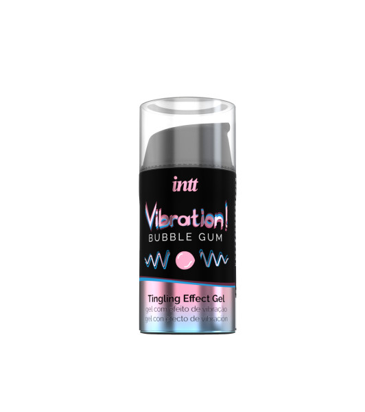 Chicle vibrador INTT, 15 ml - 2 - notaboo.es