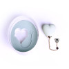 Клиторальный вибратор  ZALO Baby Heart, мятный - 6 - notaboo.es
