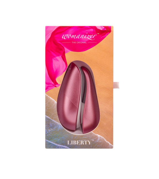 Estimulador de clítoris por vacío Womanizer Liberty Pink Rose - 7 - notaboo.es