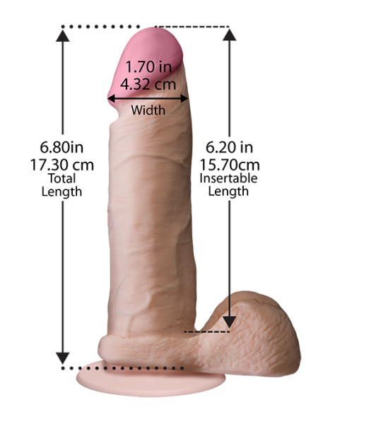 The Realistic Cock - ULTRASKYN - 15,2 cm - 1 - notaboo.es