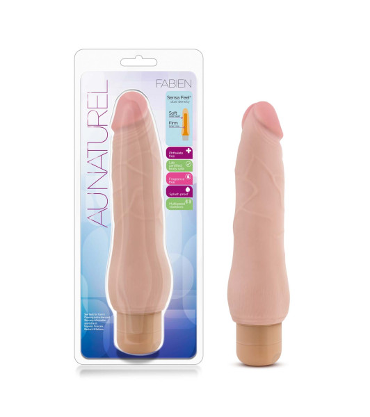 Vibrador realístico cyberskin, multivelocidad, 23 cm x 5 cm - 6 - notaboo.es