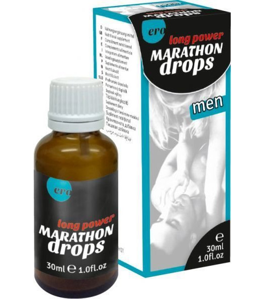 Marathon Long Power Drops men Hot, 30 ml - notaboo.es