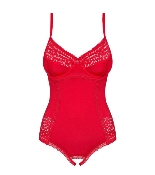Bielizna-Jolierose body czerwone  S/M - 2 - notaboo.es
