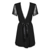 Albornoz negro elegante - 9 - notaboo.es