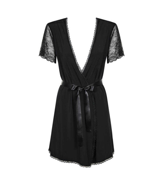 Albornoz negro elegante - 9 - notaboo.es