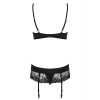 Conjunto sexy negro Wonderia S / M - 4 - notaboo.es