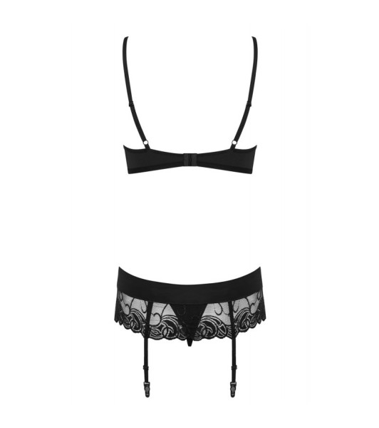 Conjunto sexy negro Wonderia S / M - 4 - notaboo.es