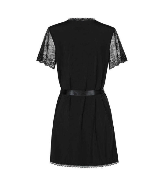 Albornoz negro elegante - 8 - notaboo.es