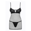 Bielizna-Redella koszulka i stringi czarna  S/M - 11 - notaboo.es