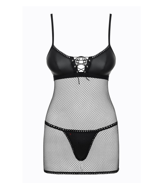 Bielizna-Redella koszulka i stringi czarna  S/M - 11 - notaboo.es