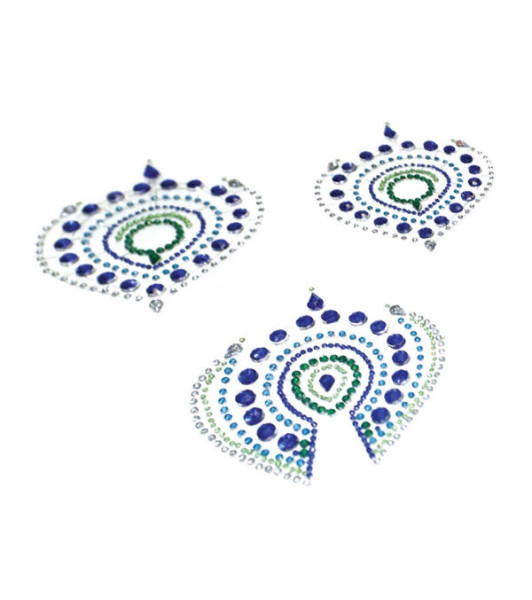 Flamboyant · Skin Jewelry Green and blue - 3 - notaboo.es