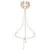 Collar de cadena Bijoux Indiscrets, dorado, 59 cm - 2 - notaboo.es