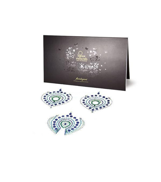 Flamboyant · Skin Jewelry Green and blue - notaboo.es