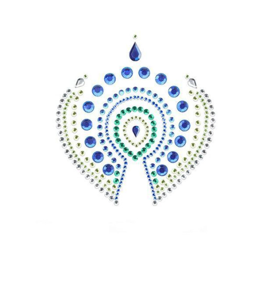 Flamboyant · Skin Jewelry Green and blue - 5 - notaboo.es
