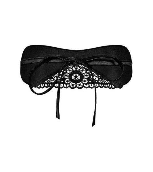 Mask satin Obsessive Satinia black - 3 - notaboo.es