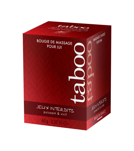 Świeca/krem-Jeux Interdist Bougie Massage 60 gr - 5 - notaboo.es