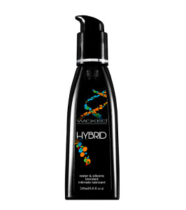 Lubricante de base híbrida Wicked, 240 ml - notaboo.es