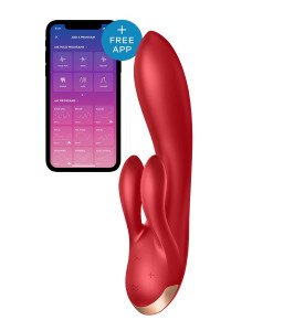 SATISFYER DOUBLE FLEX RED - notaboo.es