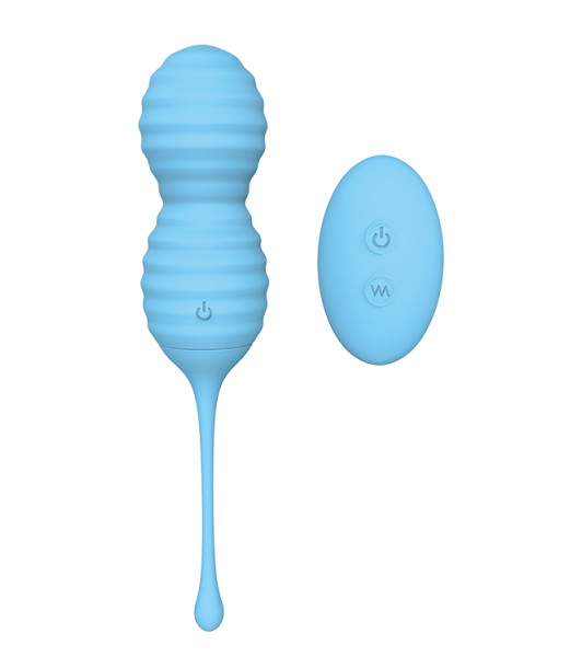 PLEASURE BALLS&EGGS BEEHIVE BLUE - notaboo.es