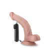 Dr. Skin - Dr. Sean Vibrator With Suction Cup 8'' - Vanilla - 1 - notaboo.es