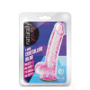 NATURALLY YOURS  6" CRYSTALLINE DILDO  ROSE - 2 - notaboo.es