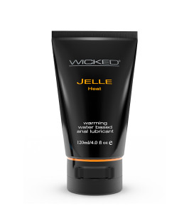 WICKED JELLE HEAT ANAL LUBRICANT 120ML - notaboo.es