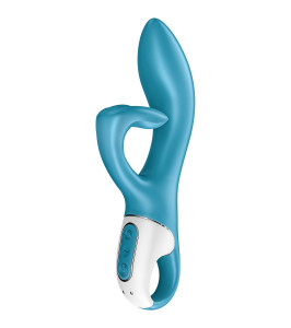 EMBRACE ME SATISFYER TURQUOISE VIBRATOR - notaboo.es