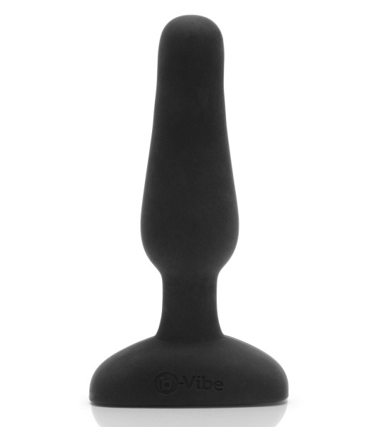 Novice Plug Vibrador Con Mando Negro de B-Vibe - 4 - notaboo.es