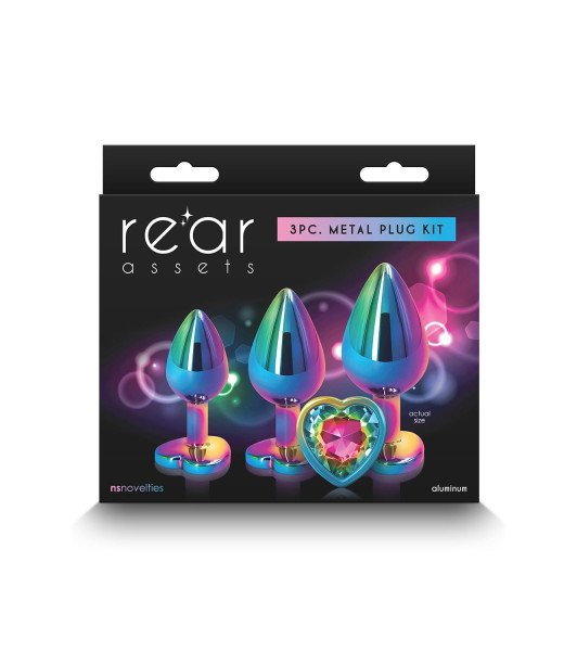 REAR ASSETS TRAINER KIT MULTICOLOR RAINBOW HEART - 2 - notaboo.es