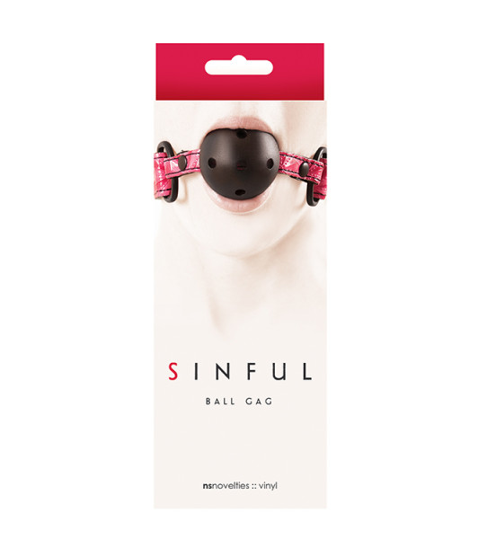 SINFUL PINK BALL GAG - 1 - notaboo.es