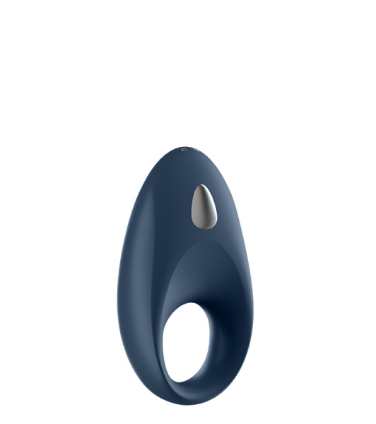 VIBRATING RING WITH APP AND BLUETOOTH MIGHTY ONE RING SATISFYER BLUE SATISFYER - 1 - notaboo.es