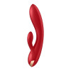 VIBRADOR DOUBLE FLEX CON APP SATISFYER ROJO - 3 - notaboo.es