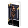 Baci Lingerie bodystocking sexy con zona íntima abierta, negro, Talla única - 2 - notaboo.es